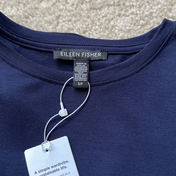 Eileen Fisher women’s crewneck Long Sleeve T-shirts - Picture 12 of 14